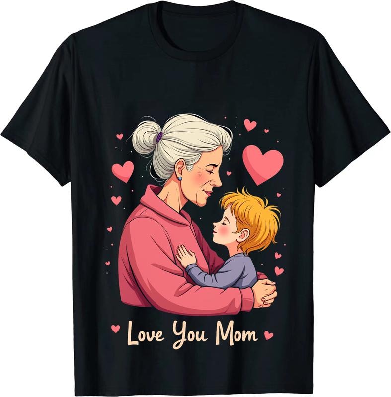 [100% Cotton] Heartwarming Love You Mom Grandma And Child T-Shirt Hoodie, Sweatshirt | HypeDripTees.com