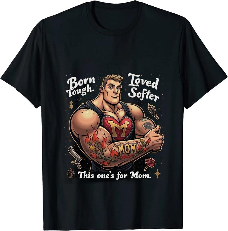 [100% Cotton] Heartwarming Mom Tattoo T-Shirt with Vintage Symbols in Trend Hoodie, Sweatshirt | HypeDripTees.com