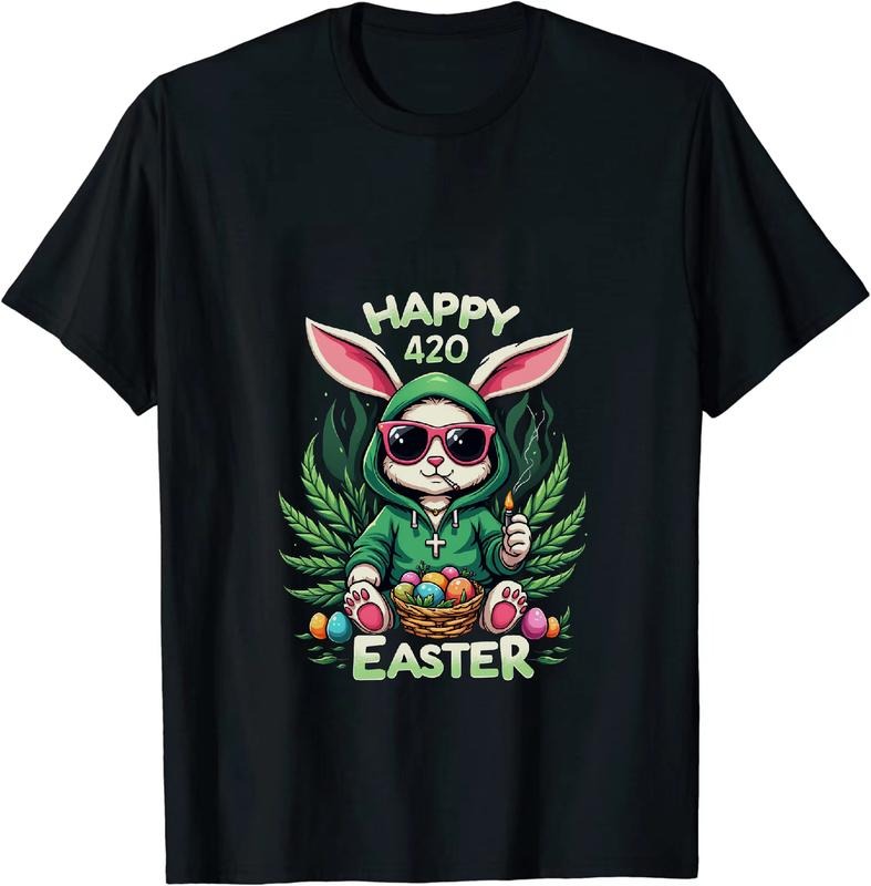 [100% Cotton] Hedge Fund Guru Happy Easter Bunny 420 T - Shirt Hoodie, Sweatshirt | HypeDripTees.com