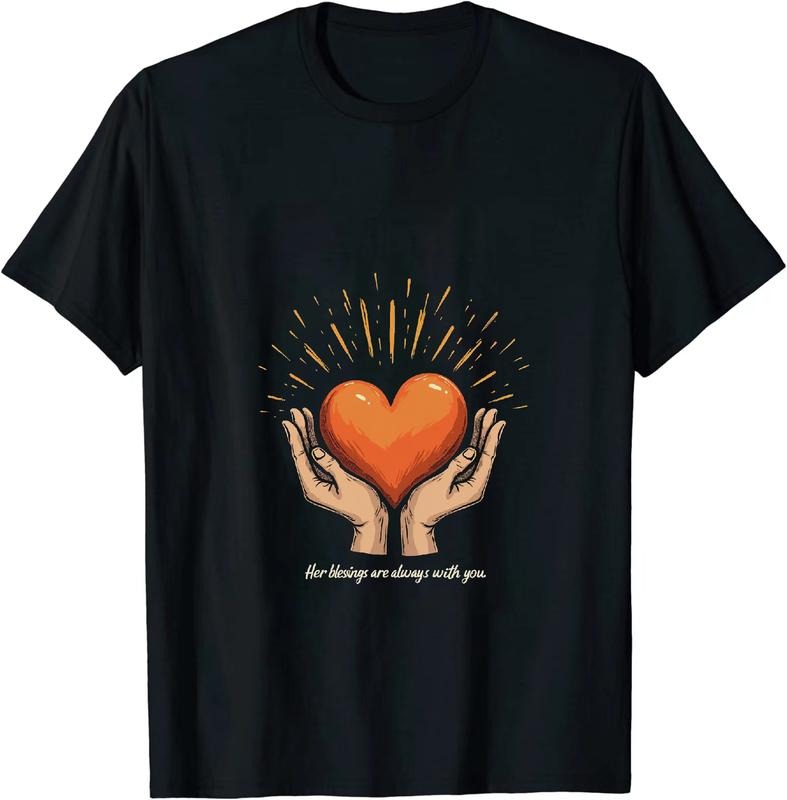 [100% Cotton] Her Thoughts Are Always With You Heart Hands Love T-Shirt Hoodie, Sweatshirt | HypeDripTees.com