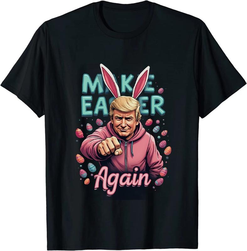 [100% Cotton] Hip Easter Bunny T - Shirt With Bold Lettering Hoodie, Sweatshirt | HypeDripTees.com