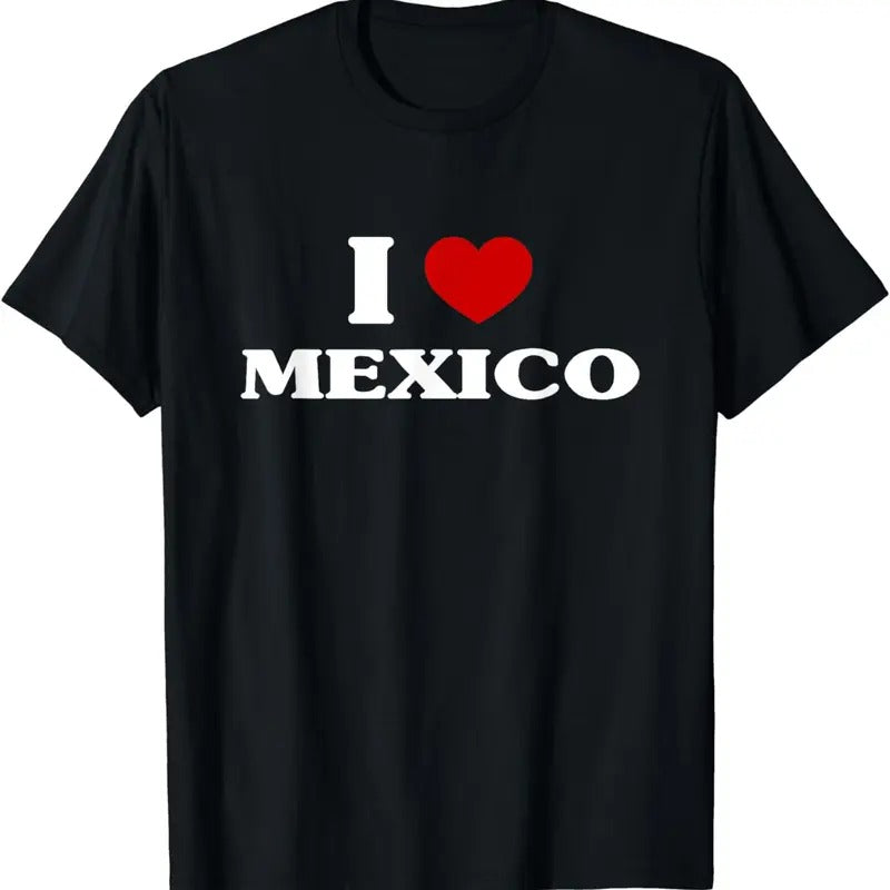 [100% Cotton] I Love Mexico Heart Flag Patriotic Pride T-Shirt For Men And Women Hoodie, Sweatshirt | HypeDripTees.com