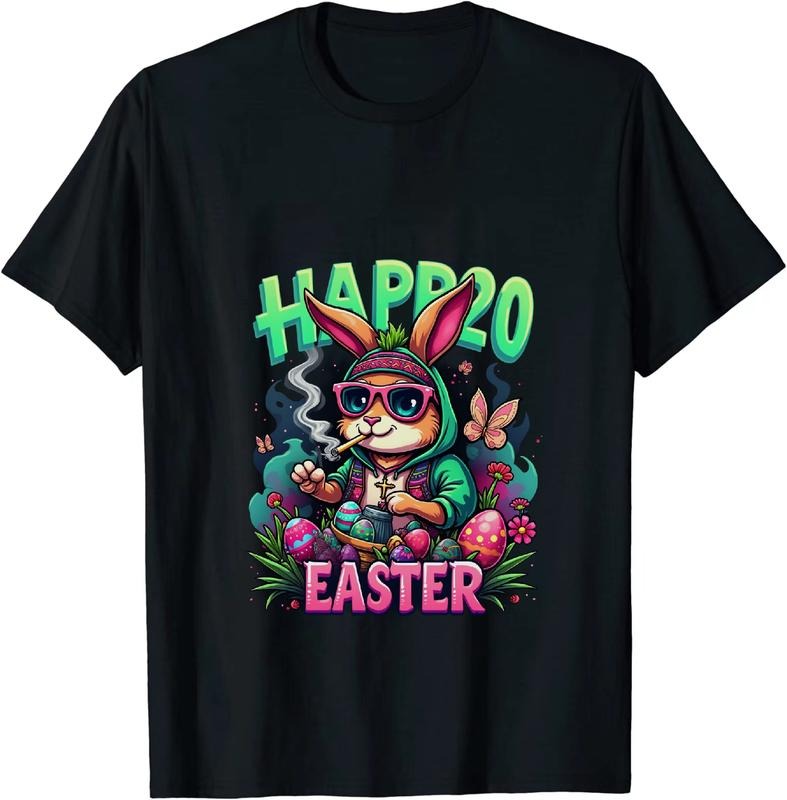 [100% Cotton] Innovation Leader Happy 4 - 20 Easter T