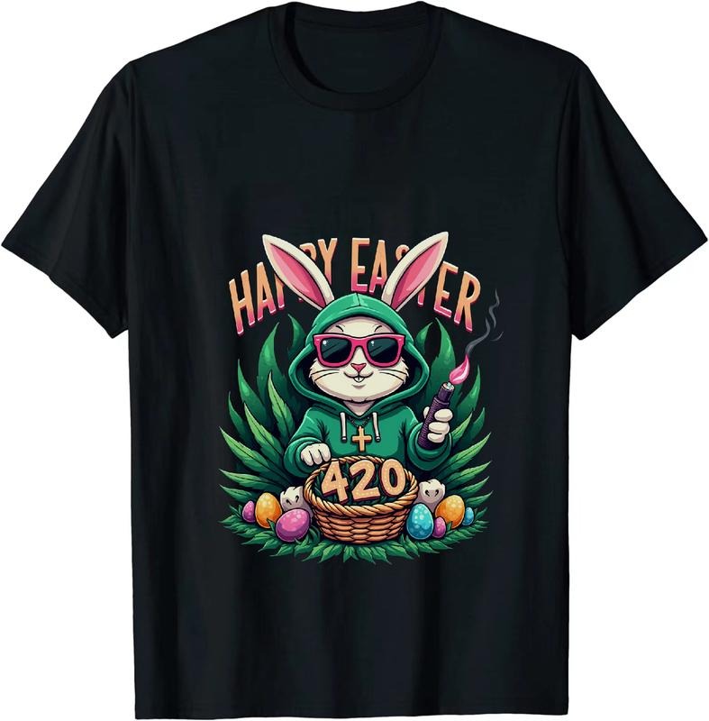 [100% Cotton] Instagram A - Lister Easter 420 T - Shirt With Bunny And Basket Hoodie, Sweatshirt | HypeDripTees.com