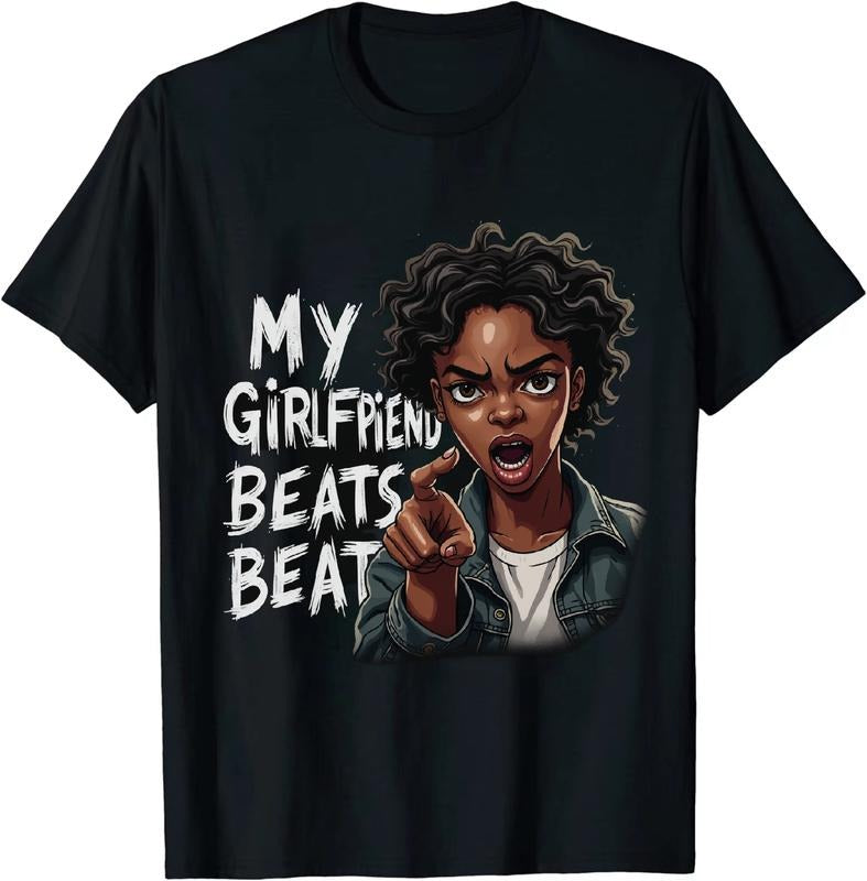 [100% Cotton] Laughable My Girlfriend Beats Me T Shirt Linked to Hot Fitness News Hoodie, Sweatshirt | HypeDripTees.com