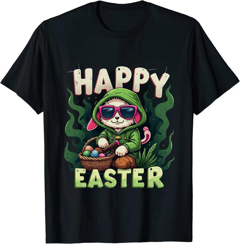 [100% Cotton] Lit Prime 420 Easter T - Shirt Bunny Design Hoodie, Sweatshirt | HypeDripTees.com