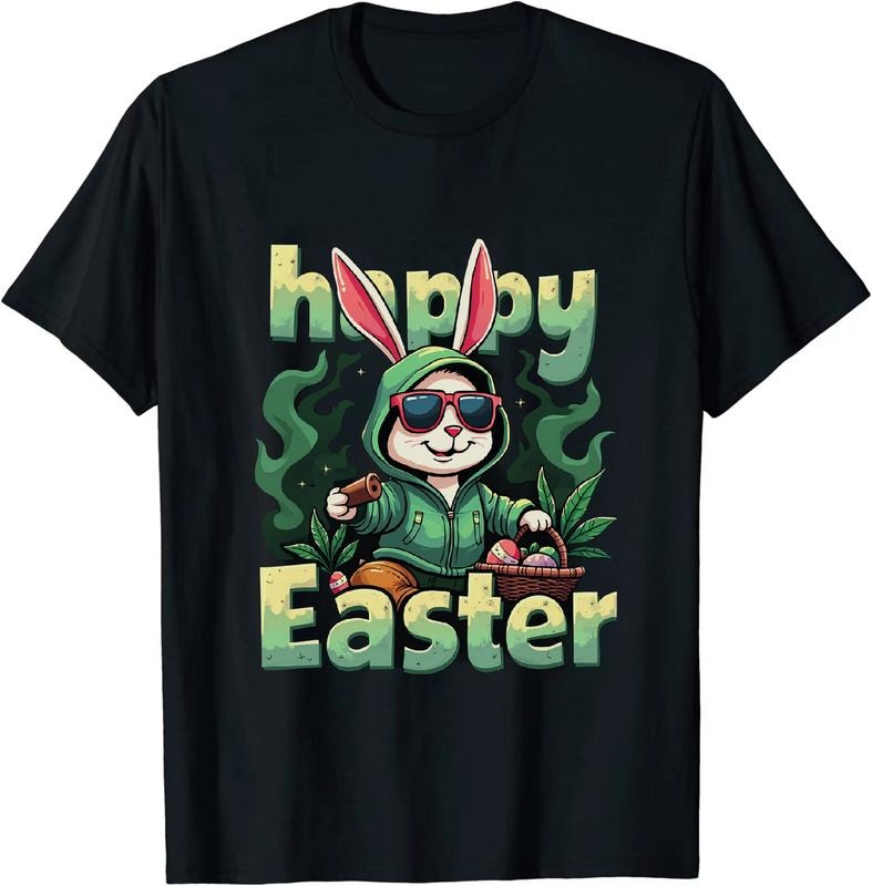 [100% Cotton] Lit Ultra 420 Easter T - Shirt Bunny Style Hoodie, Sweatshirt | HypeDripTees.com