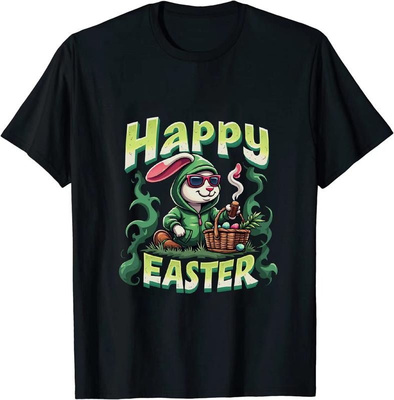 [100% Cotton] Lit Ultra Easter Bunny 420 T - Shirt Bunny Style Hoodie, Sweatshirt | HypeDripTees.com