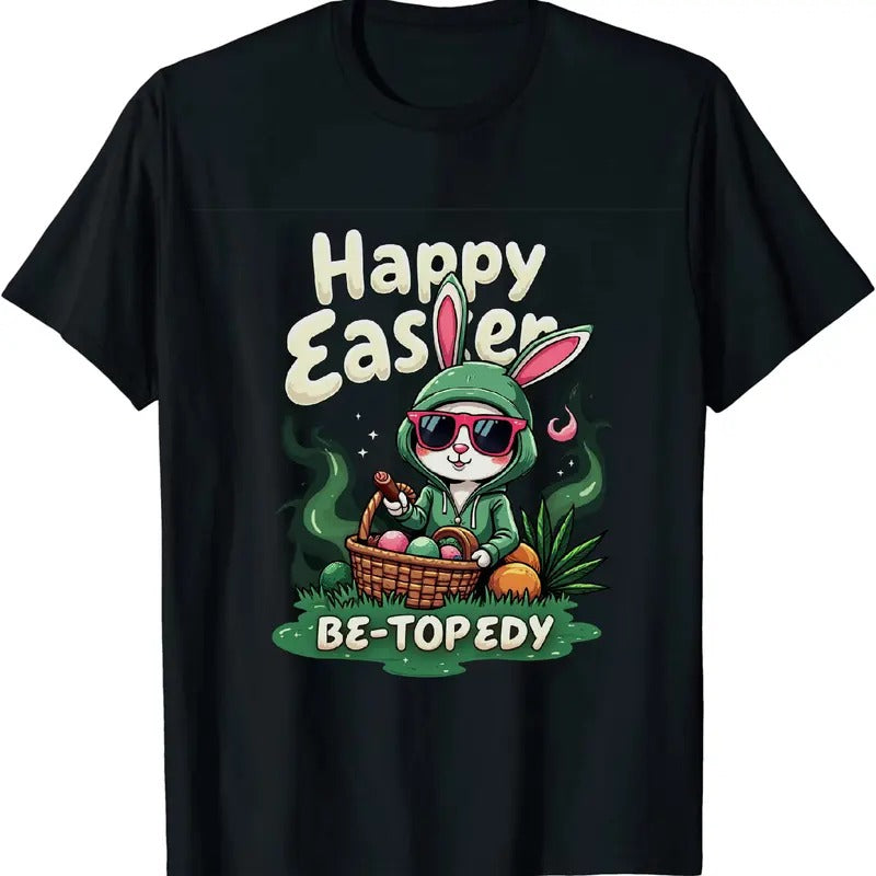 [100% Cotton] Lit Zen 420 Easter T - Shirt Bunny Design Hoodie, Sweatshirt | HypeDripTees.com