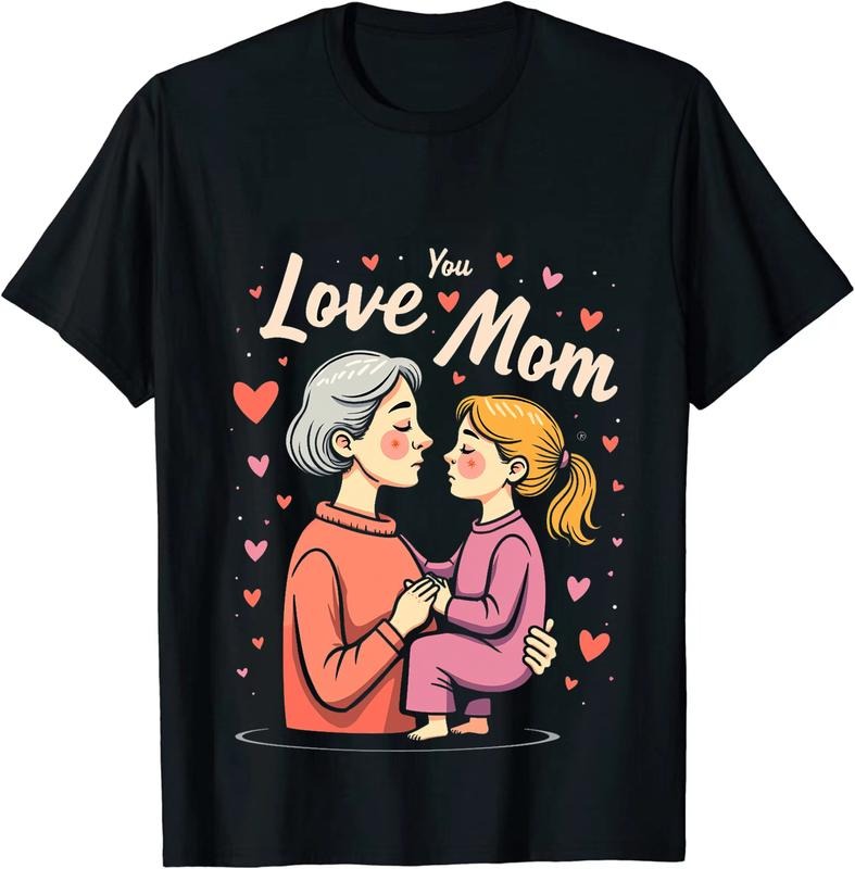 [100% Cotton] Love You Mom Grandma And Child Heartwarming T-Shirt Hoodie, Sweatshirt | HypeDripTees.com