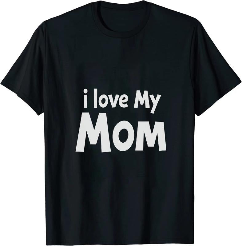 [100% Cotton] Loyal - Hearted Mom - Affection T - Shirt I Love My Mom for Mom
