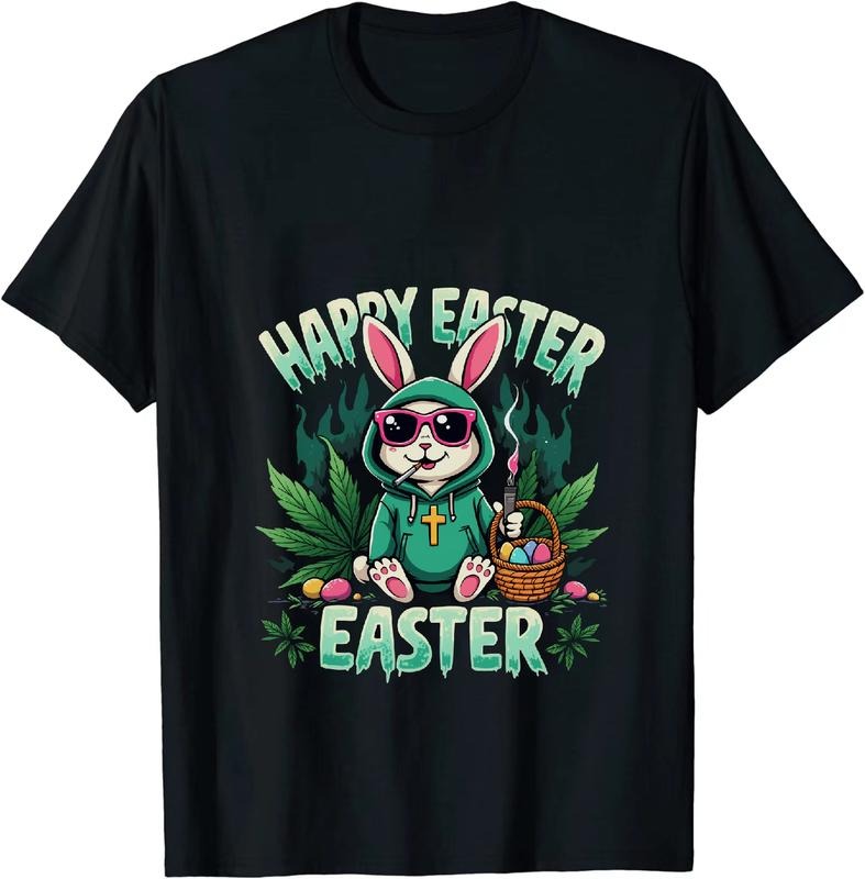 [100% Cotton] Mogul Happy Easter Bunny 420 T - Shirt Hoodie, Sweatshirt | HypeDripTees.com