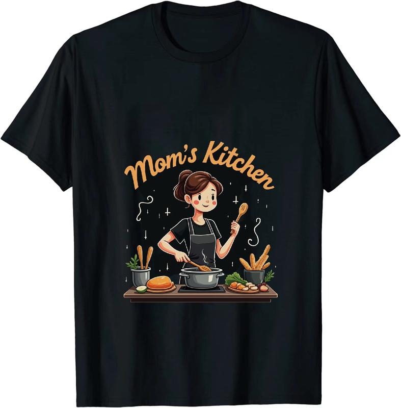 [100% Cotton] Mom Cooking Kitchen Chef Apron Food Lover T-Shirt Hoodie, Sweatshirt | HypeDripTees.com