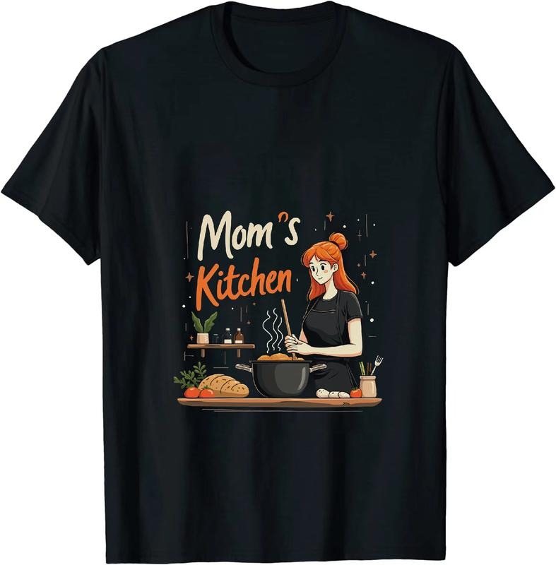 [100% Cotton] Moms Kitchen Cooking Red Hair Chef Stirring Soup T-Shirt Hoodie, Sweatshirt | HypeDripTees.com
