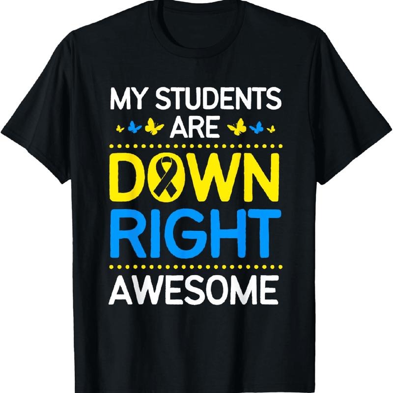 [100% Cotton] My Students Are Down Right Awesome Teacher Appreciation T-Shirt With Yellow Butterflies Design Hoodie,...