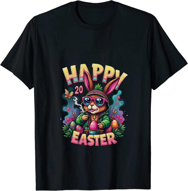 [100% Cotton] Nobility Infused Happy 4 - 20 Easter Bunny T - Shirt With Holiday Vibes Hoodie, Sweatshirt | HypeDripTees.com