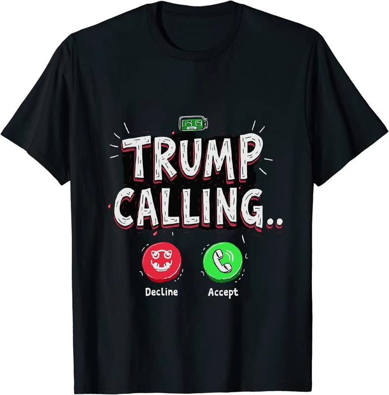 [100% Cotton] Noble Trump Calling T - Shirt With Call Graphics Hoodie, Sweatshirt | HypeDripTees.com