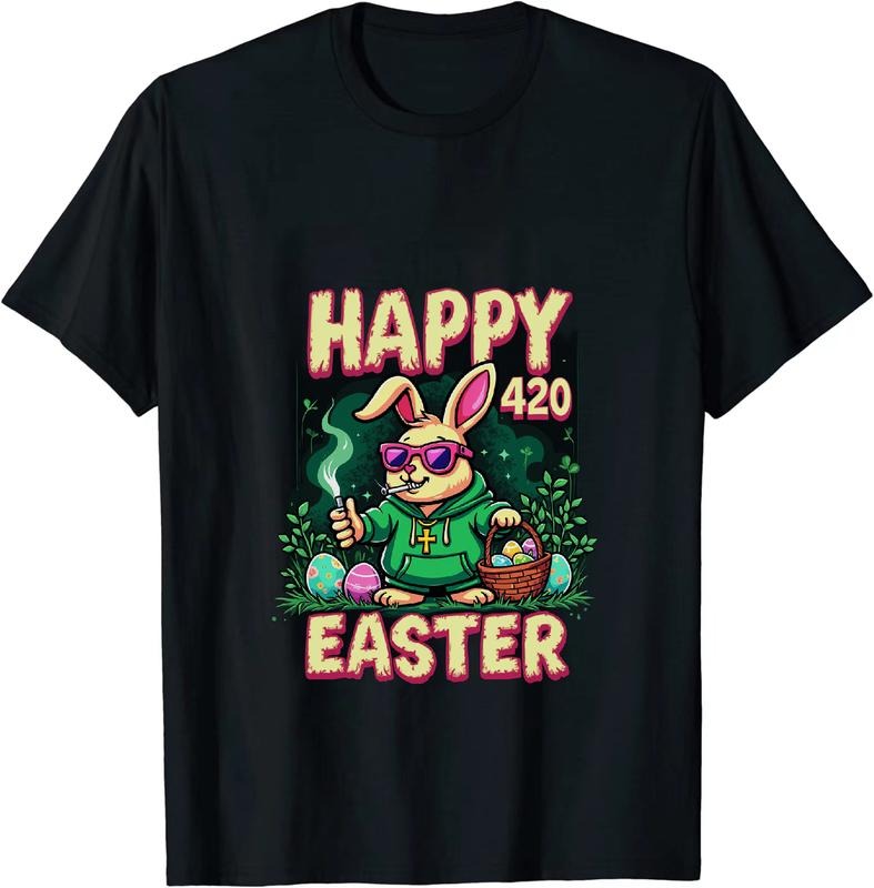 [100% Cotton] Olympic Champion Happy 4 - 20 Easter T - Shirt With Bunny And Decor Hoodie, Sweatshirt | HypeDripTees.com