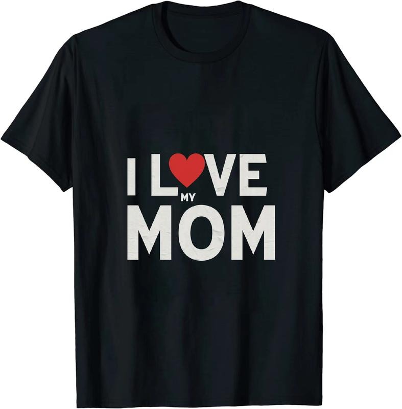 [100% Cotton] Precious Mom - Affection T - Shirt I Love My Mom for Mom