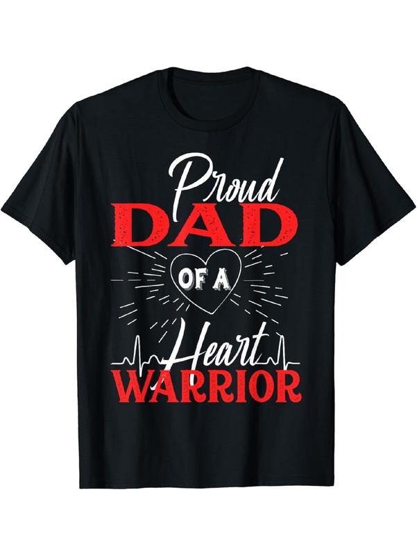 [100% Cotton] Proud Dad Heart Warrior Strong Love Support T-Shirt For Brave Families Hoodie, Sweatshirt | HypeDripTees.com