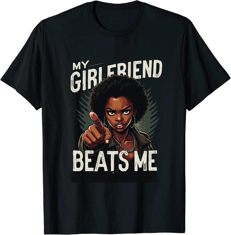 [100% Cotton] Quirky My Girlfriend Beats Me T Shirt Following Hot Education News Hoodie, Sweatshirt | HypeDripTees.com