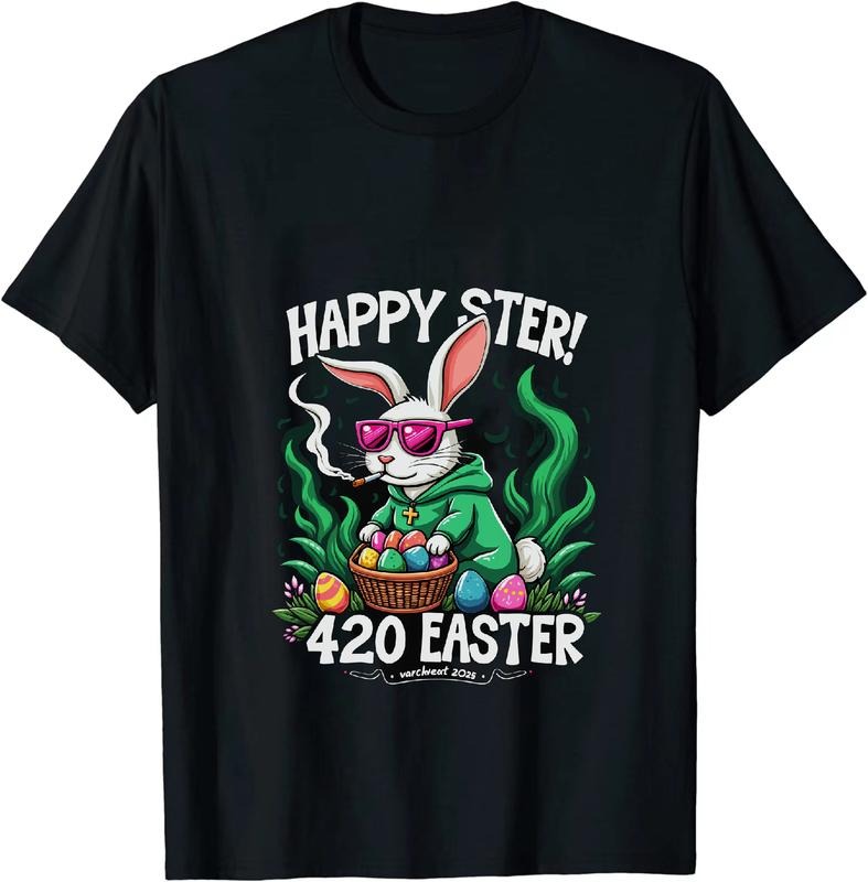 [100% Cotton] Racing Racer Happy 4 - 20 Easter T - Shirt With Bunny And Colorful Design Hoodie, Sweatshirt | HypeDripTees.com