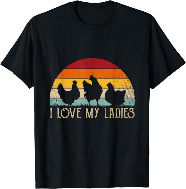[100% Cotton] Retro 80s Funny Chicken Shirt for Chicken Lover & Owner T-Shirt Hoodie, Sweatshirt | HypeDripTees.com