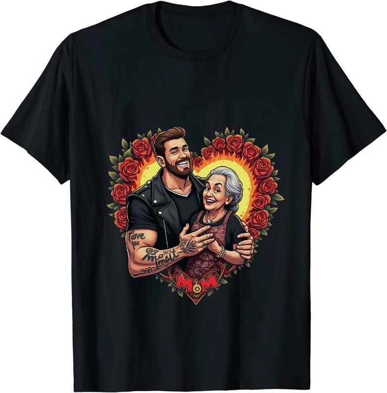[100% Cotton] Romantic Couple Embrace Heart Roses Tattoo Love M8 Design T-Shirt Hoodie, Sweatshirt | HypeDripTees.com