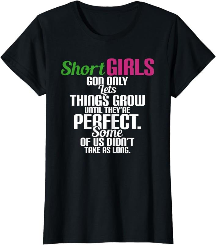 [100% Cotton] Short Girls Motivational Quote Cute Sassy Funny T-Shirt Perfect For Petite Ladies Hoodie, Sweatshirt