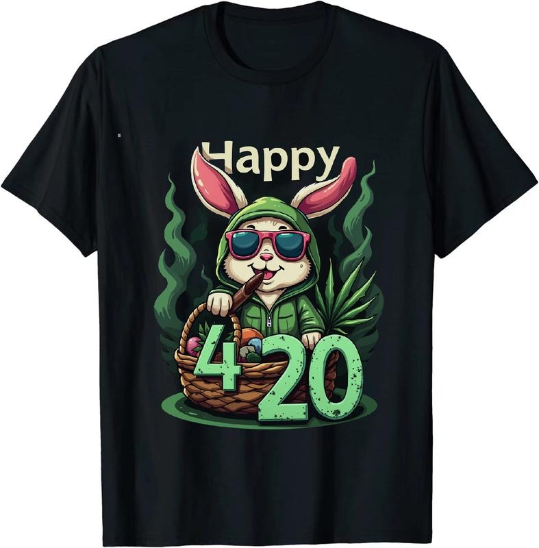 [100% Cotton] Sick AF Easter Bunny 420 T - Shirt Bunny Style Hoodie, Sweatshirt | HypeDripTees.com