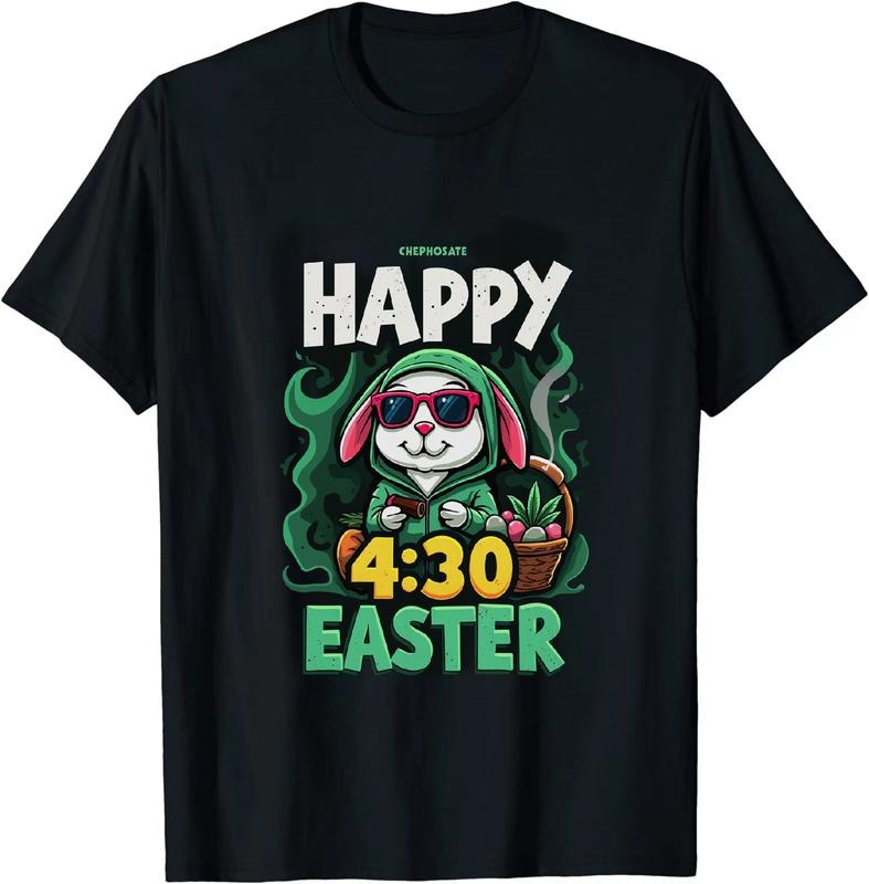 [100% Cotton] Sick Amino Easter Bunny 420 T - Shirt Bunny Image Hoodie, Sweatshirt | HypeDripTees.com