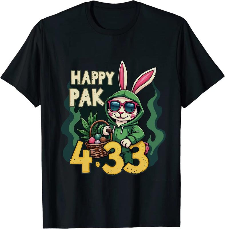 [100% Cotton] Sick Easter Bunny 420 T - Shirt With Colorful Eggs Hoodie, Sweatshirt | HypeDripTees.com