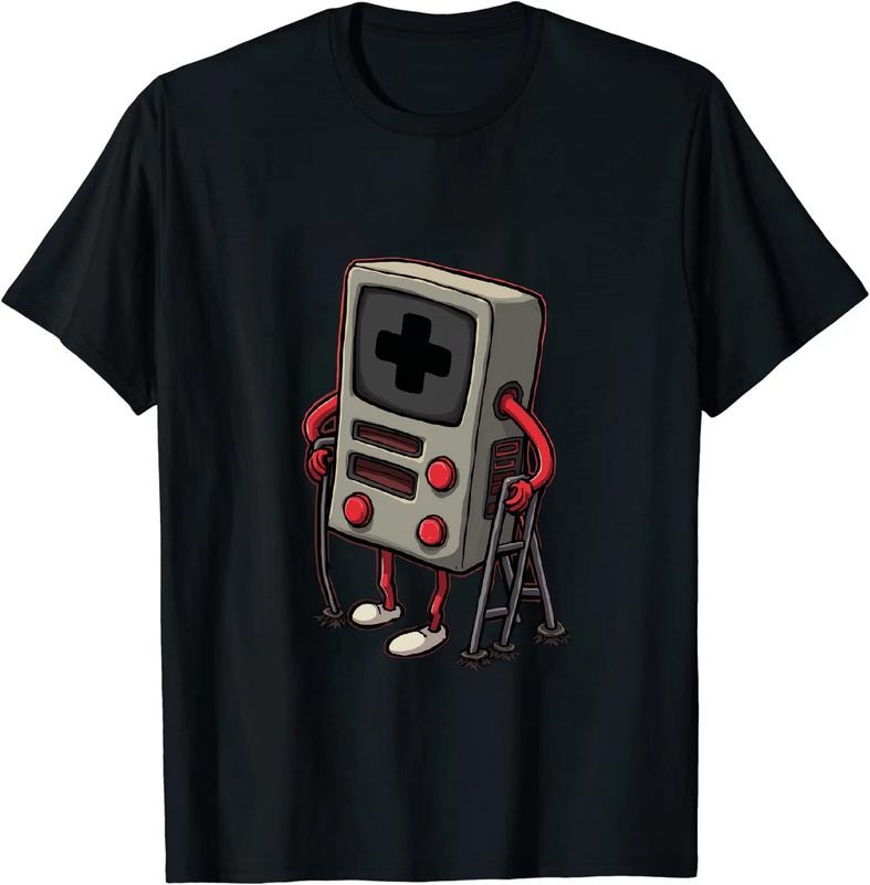 [100% Cotton] Sick Gaming Device With Crutch T - Shirt For Gamers Hoodie, Sweatshirt | HypeDripTees.com