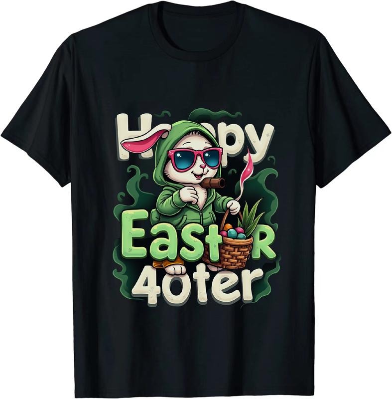 [100% Cotton] Sick Mega Easter Bunny 420 T - Shirt Bunny Image Hoodie, Sweatshirt | HypeDripTees.com