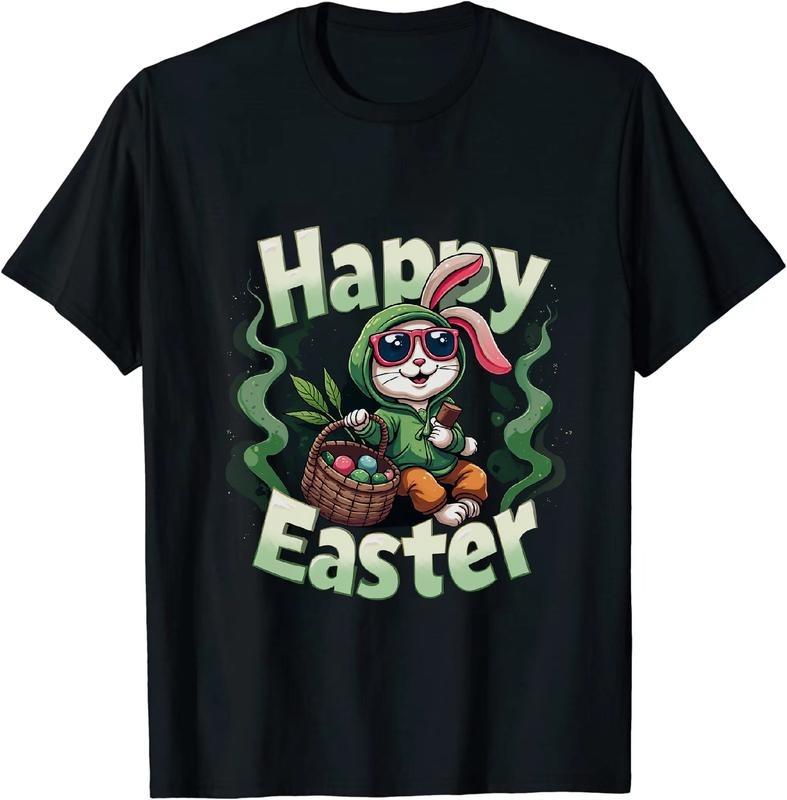 [100% Cotton] Sick Zen 420 Easter T - Shirt Bunny Image Hoodie, Sweatshirt | HypeDripTees.com