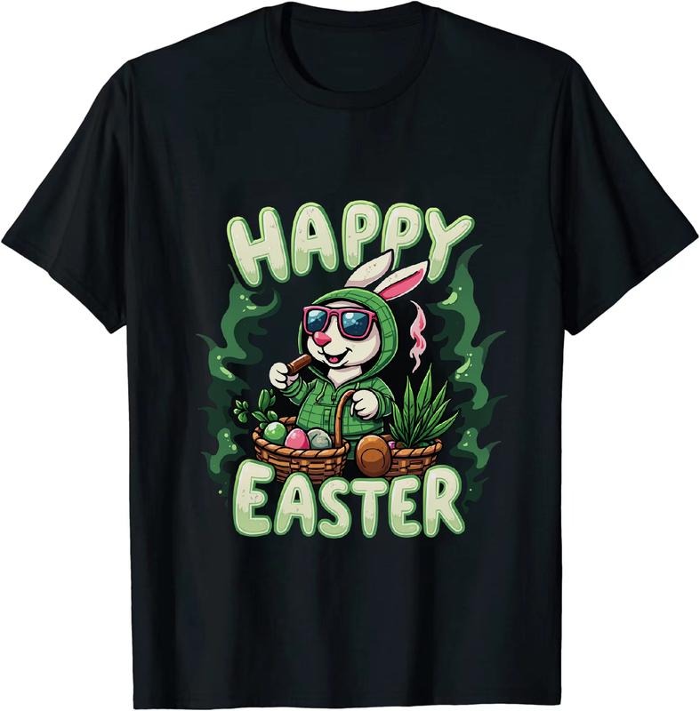 [100% Cotton] Sick Zen Easter Bunny 420 T - Shirt Bunny Image Hoodie, Sweatshirt | HypeDripTees.com