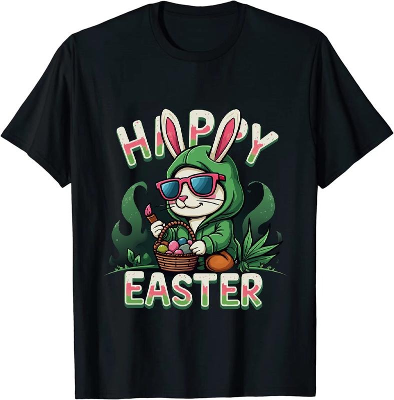 [100% Cotton] Sicko As Hell Easter Bunny 420 T - Shirt Bunny Outfit Hoodie, Sweatshirt | HypeDripTees.com