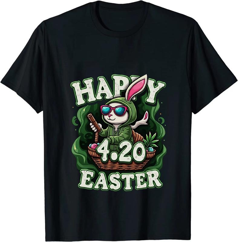 [100% Cotton] Sicko Easter Bunny 420 T - Shirt For 420 Fans Hoodie, Sweatshirt | HypeDripTees.com