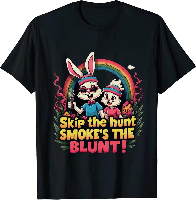 [100% Cotton] Stock Market Maestro Easter 4 20 25 T - Shirt With Bunny Duck And Egg Art Hoodie, Sweatshirt | HypeDripTees.com