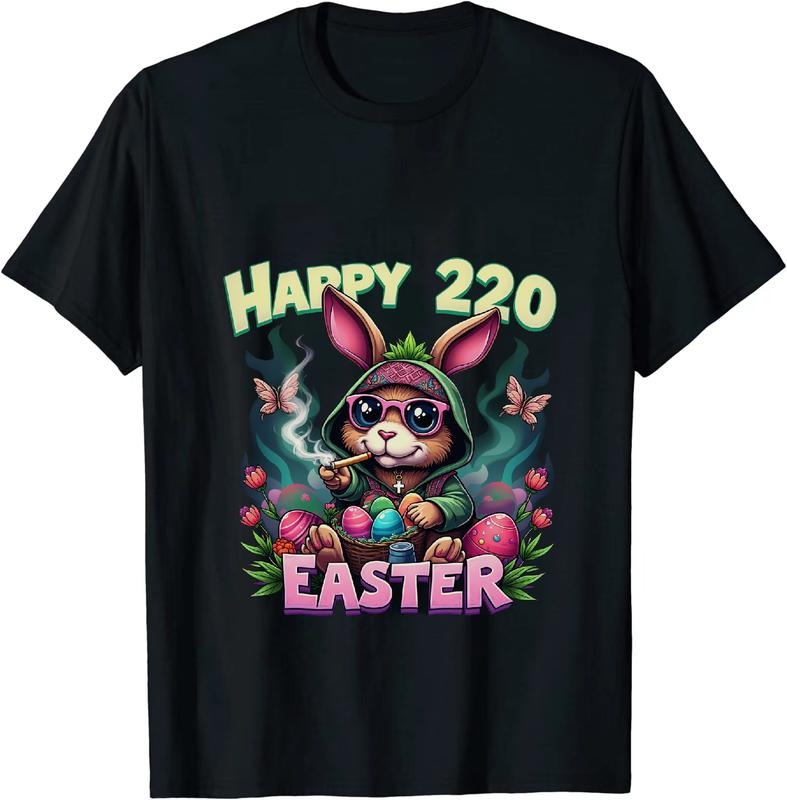 [100% Cotton] Stock Market Maestro Happy 4 - 20 Easter T