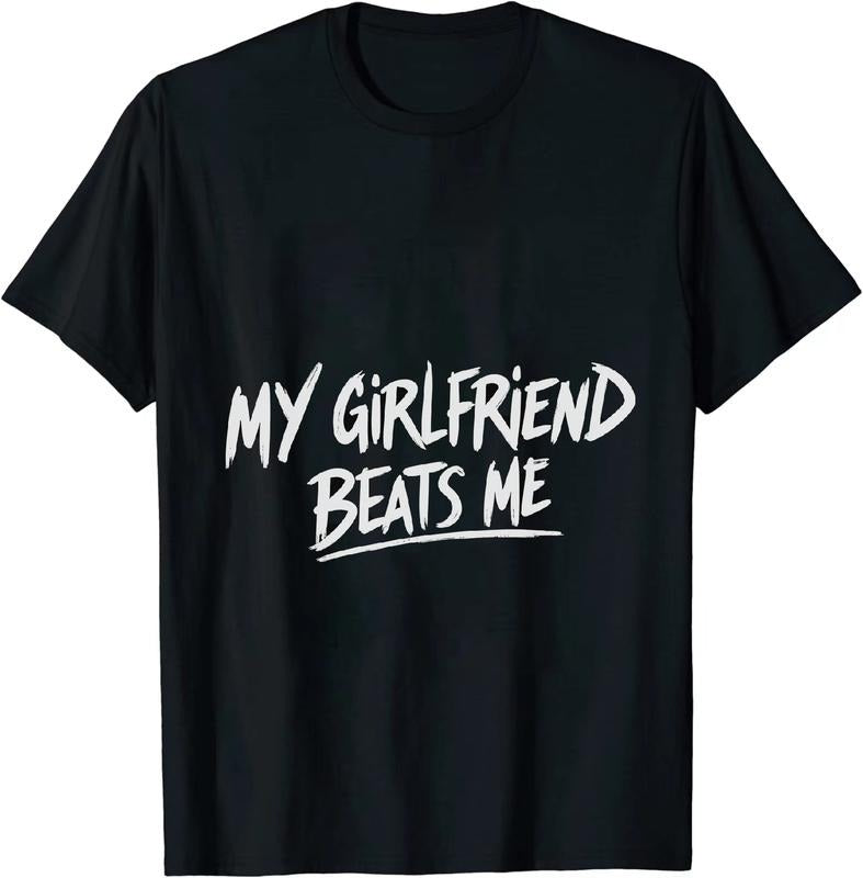 [100% Cotton] Tickling My Girlfriend Beats Me Unisex Short Sleeve Cotton T Shirt Hoodie, Sweatshirt | HypeDripTees.com