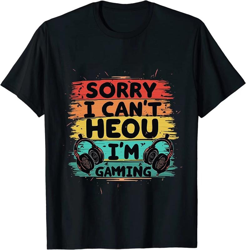 [100% Cotton] Trendy Gamer Lifestyle T