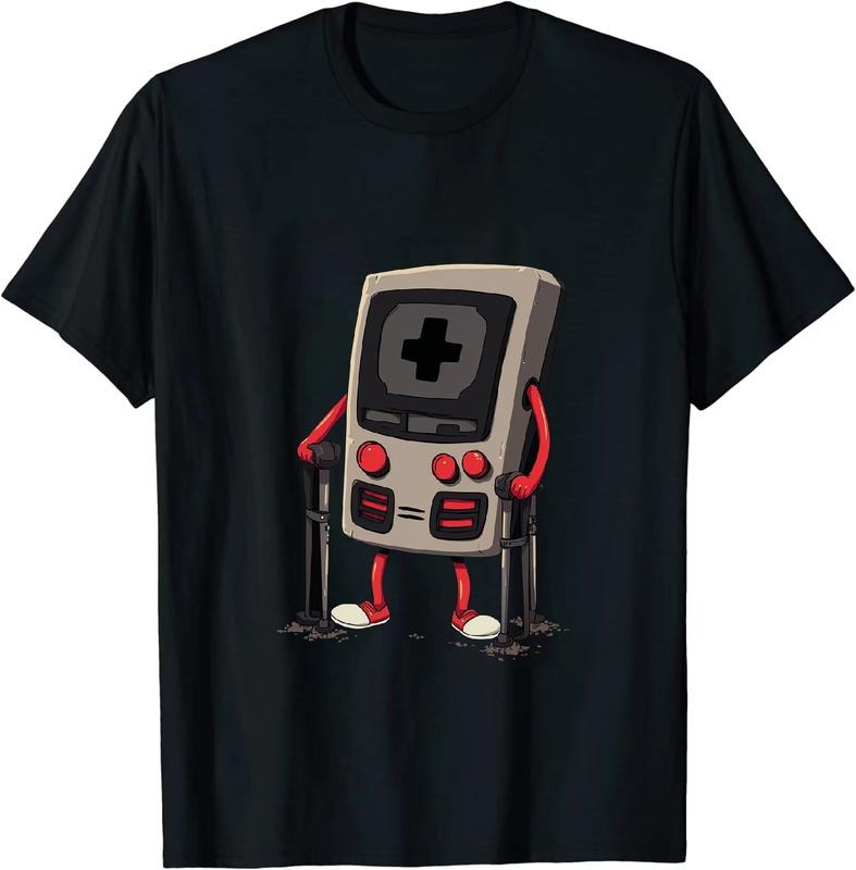[100% Cotton] Trendy Injured Gaming Gadget T - Shirt With Red Features Hoodie, Sweatshirt | HypeDripTees.com