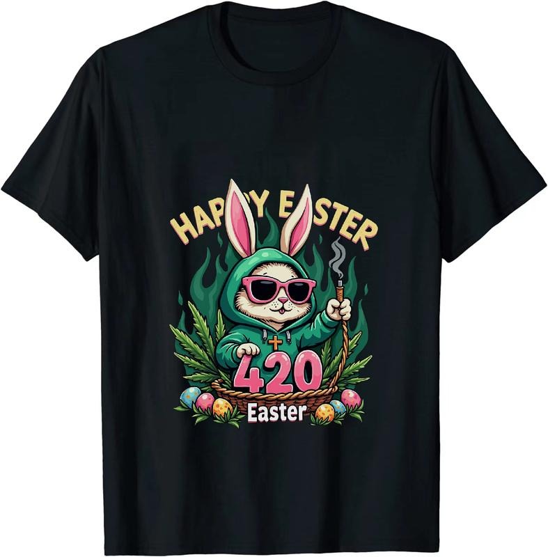 [100% Cotton] Wall Street Wizard Easter Bunny 420 T - Shirt Hoodie, Sweatshirt | HypeDripTees.com