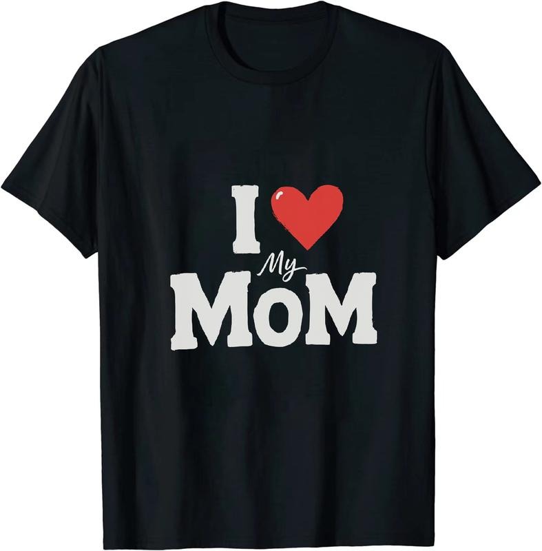 [100% Cotton] Warm Mom - Loving T - Shirt I Love My Mom for Family - Friendly Fashion Hoodie, Sweatshirt | HypeDripTees.com