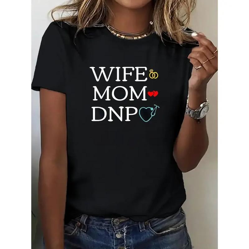 [100% Cotton] Women's Funny DNP Graduation T-Shirt 100% Cotton Nursing Symbols Gift for DNP Graduates Hoodie, Sweatshirt