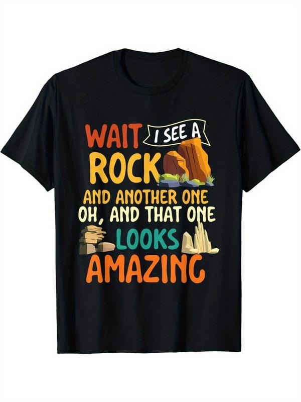 [100% Cotton] graphic tees Wait, I see a rock - rock collector, geode hunter, geology t-shirt Hoodie, Sweatshirt