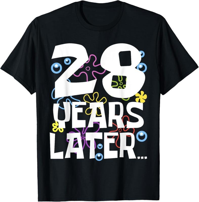 100% Cotton 28 YEARS LATER 28th 28 year Old Birthday Gifts for Women Men T-Shirt Hoodie, Sweatshirt | HypeDripTees.com