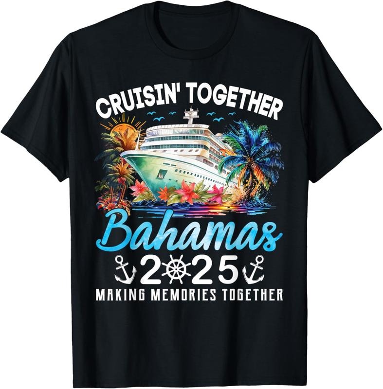 100% Cotton Bahamas Cruise 2025 Family Cruise Trip Squad Group Vacation T-Shirt Hoodie, Sweatshirt | HypeDripTees.com