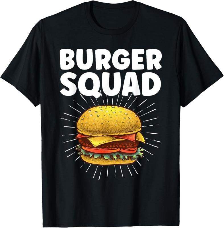 100% Cotton Best Burger Design For Men Women Hamburger Cheeseburger T-Shirt Hoodie, Sweatshirt | HypeDripTees.com